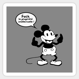 Mickey Mouse dans le domaine public Sticker